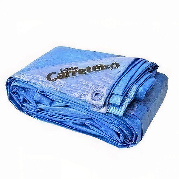 Lona Carreteiro Polietileno Azul 2 x 2 Original