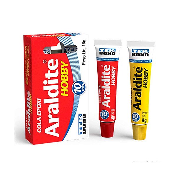 Cola Epóxi araldite hobby 16g incolor