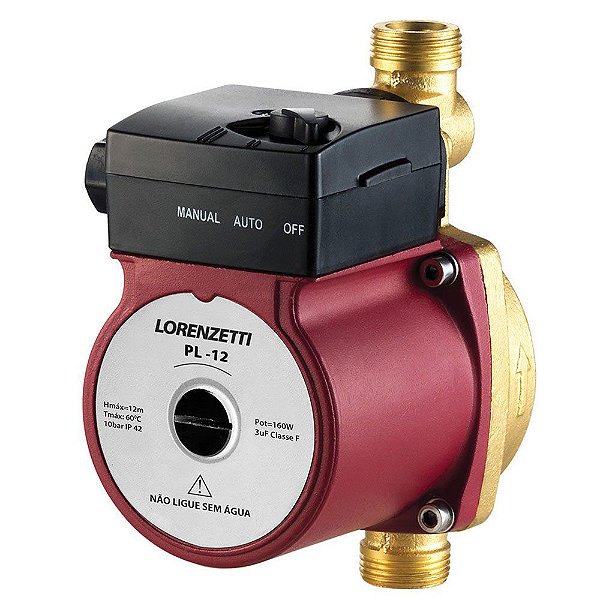 Pressurizador de Água PL12 160w 127v Lorenzetti