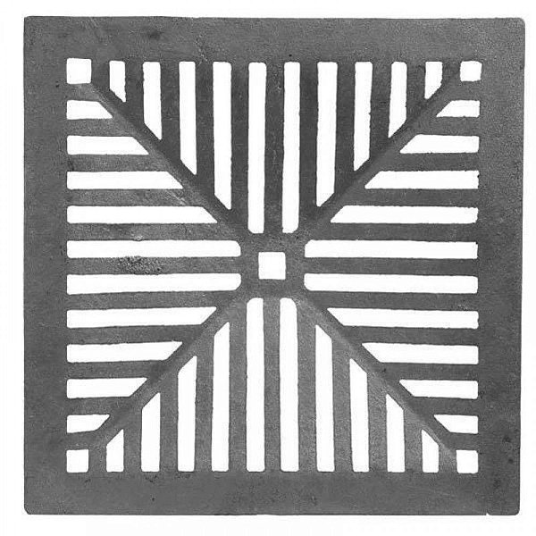 Grelha Ferro Fundido 30 x 30cm