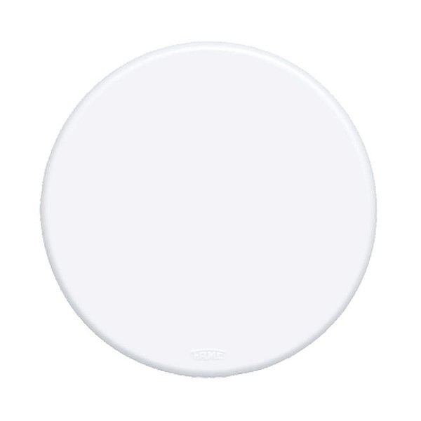 Placa Redonda Cega 4" Blanc Fame