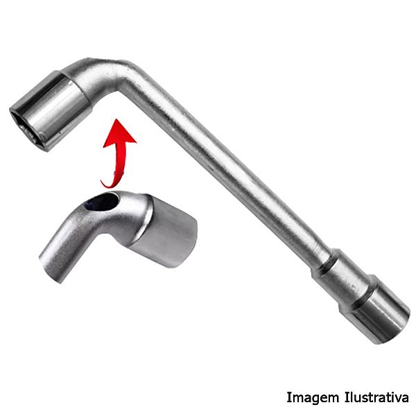 Chave De Biela L Vazada 13mm