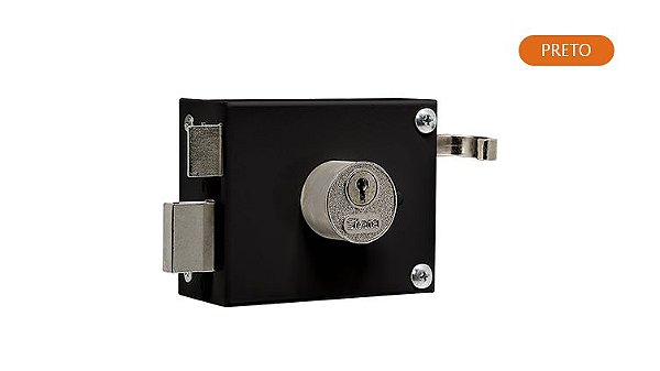 Fechadura para Portão Ref 921 Cilindro 32mm Silvana