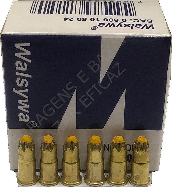 Fincapino Cal .22 Neck Donw Amarelo 100 Pcs