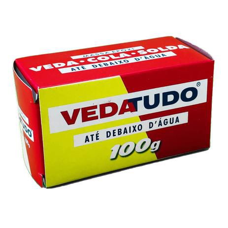Cola Veda Tudo Epóxi Multiuso 100g - Vedatudo