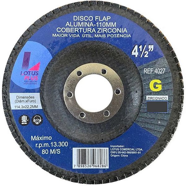 Disco Flap 4 1/2 Gr. 120