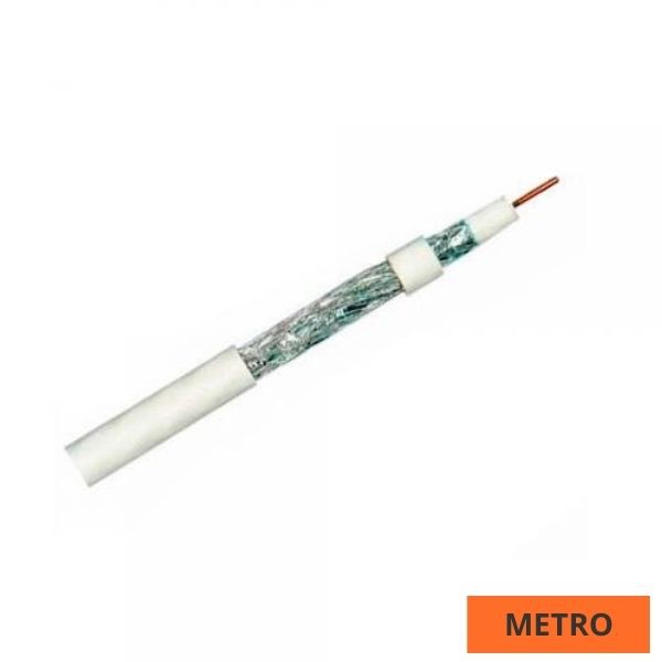 Cabo Coaxial Rg6 67% Para Antena (metro)