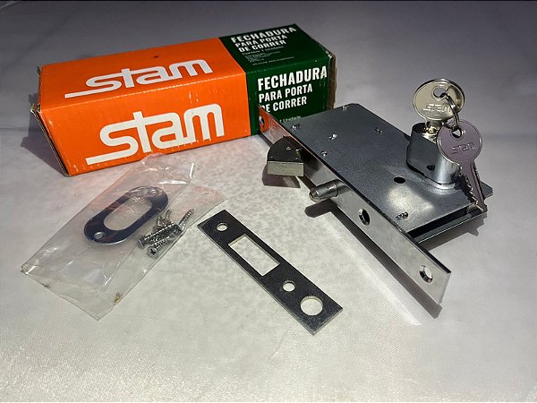 Fechadura Stam 905 - Esp . Inox