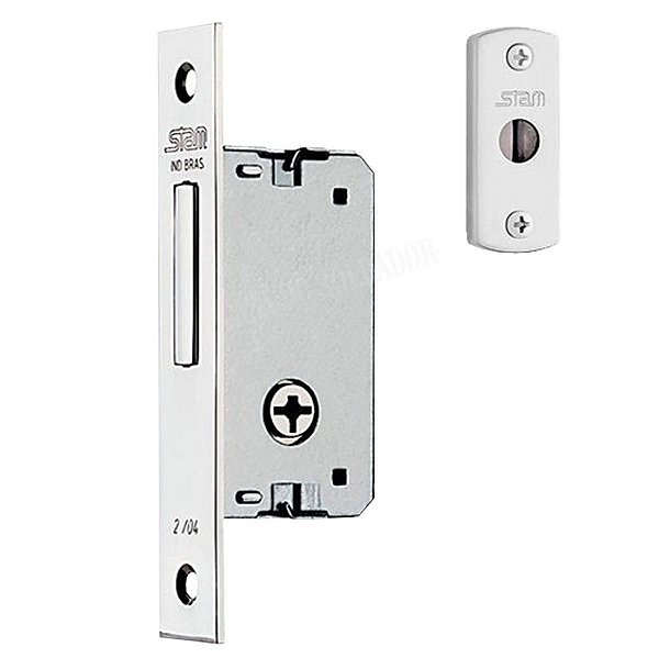 Fechadura Stam 1003 - Esp. Inox Auxiliar