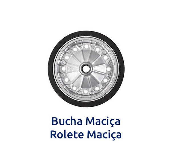 Roda para Carrinho de Mão Pneu Maciço Completa