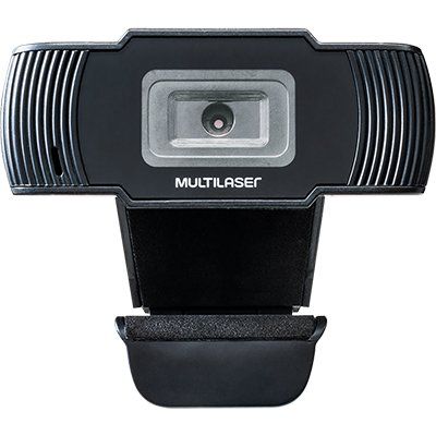Câmera webcam HD 720p office preta  AC339 Multilaser CX 1 UN