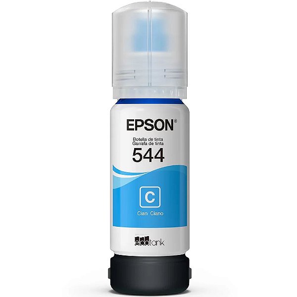 Garrafa para Ecotank ciano T544 - T544220 - Epson PT 1 UN