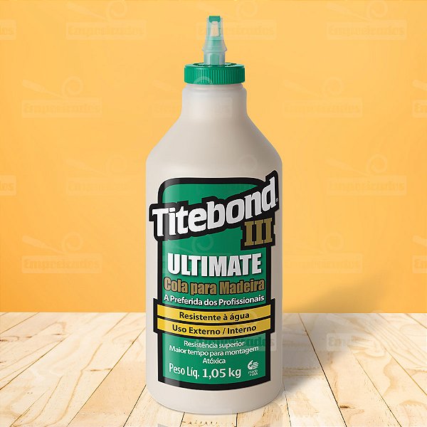 Cola para Madeira Titebond III Ultimate Wood Glue - 1,05kg