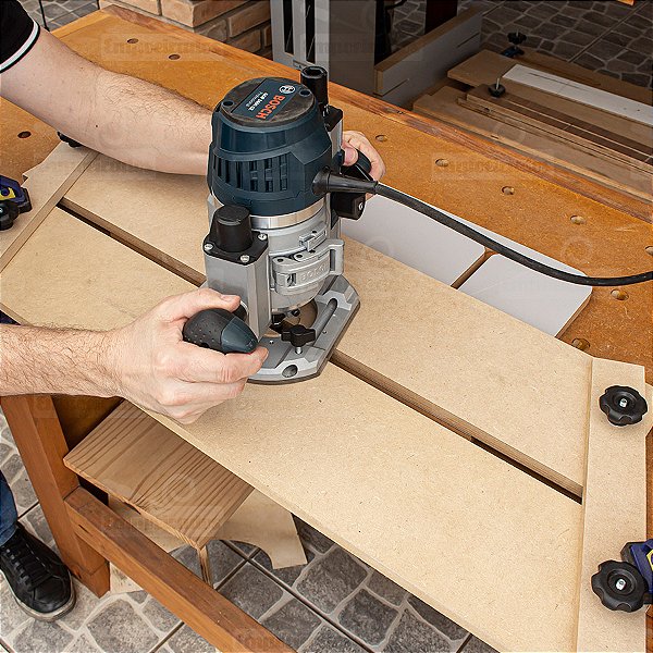 Gabarito para Rebaixo na Tupia - Rivertools