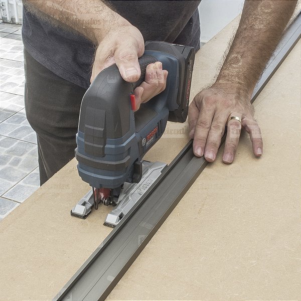 Trilho Guia para Serra Manual 1,5m com 2 Grampos - LCM