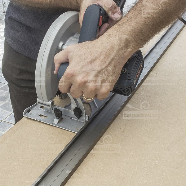 Trilho Guia para Serra Manual 2m com 2 Grampos - LCM