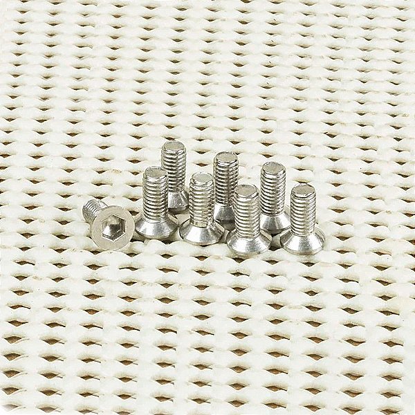 Kit de 8 Parafusos para Mordentes p/ Placa MR-2891 - Manrod