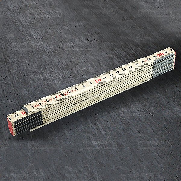 Metro de Madeira Alemão 2m c/ 10 réguas B700 - Bauma