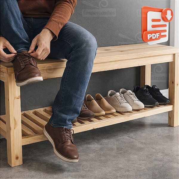 Banco Sapateira - Projeto em PDF Passo a Passo