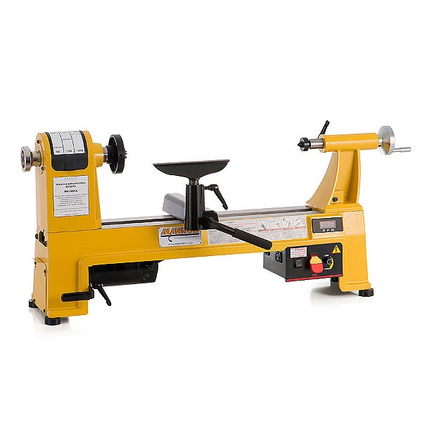 Torno de Bancada para Madeira 750w/220v - Manrod MR-1420