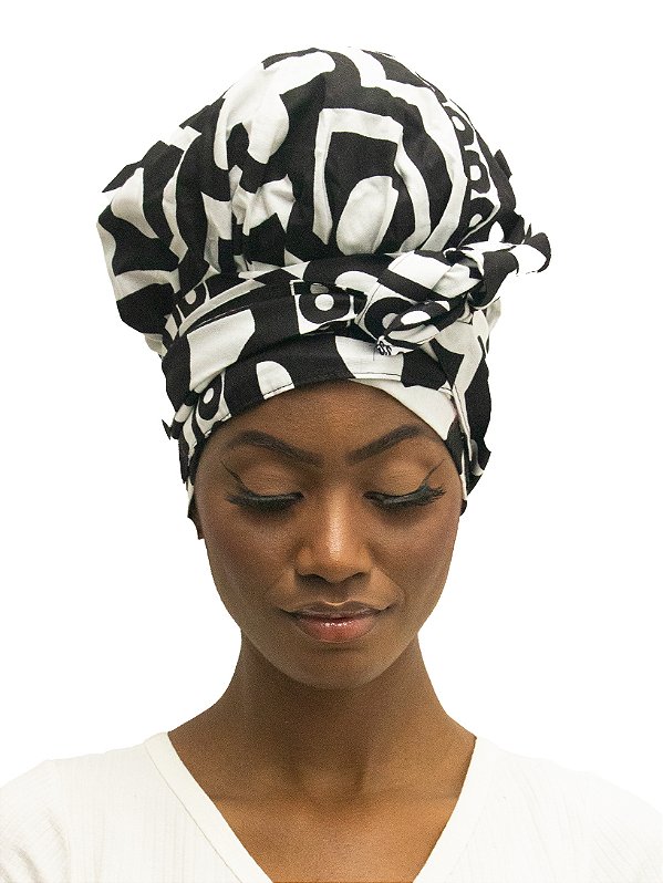 TURBANTE TOUCA FAIXA - AFRICANO 6#