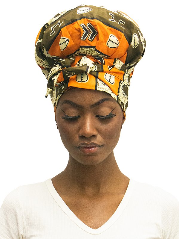 TURBANTE TOUCA FAIXA - AFRICANO 9#