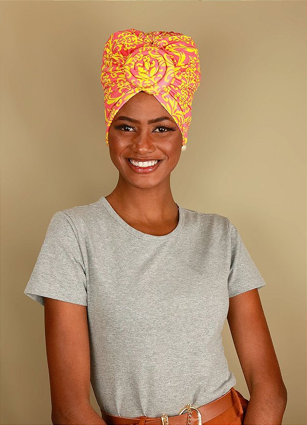Turbante Flor - Multicor 07