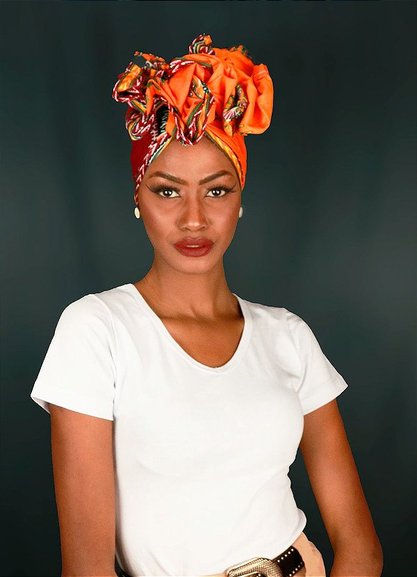 Turbante Africano - Multicor 23