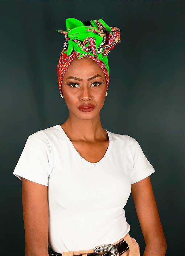Turbante Africano - Multicor 24