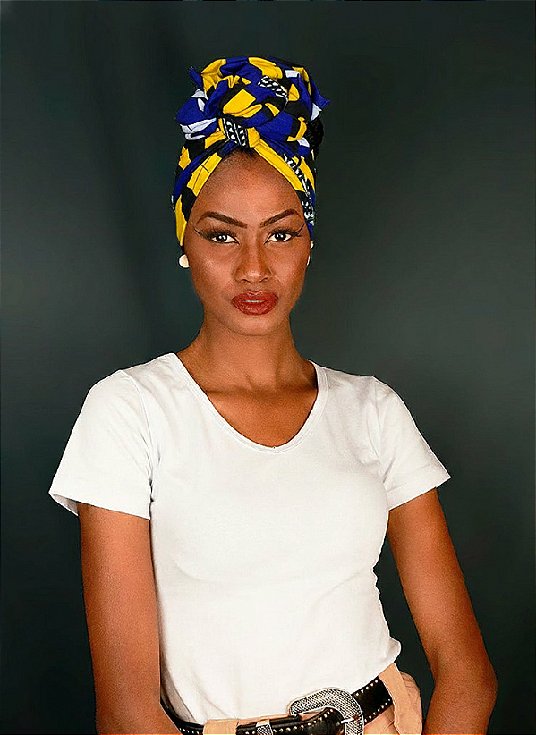 Turbante Africano - Multicor 42