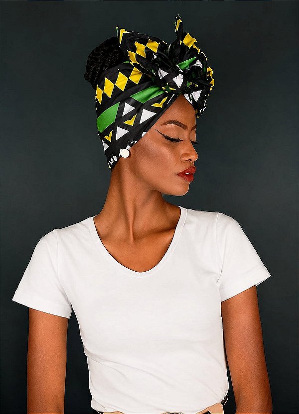 Turbante Africano - Multicor 47