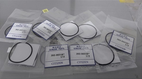 Oring Anel Vedação para Relógio Citizen Aqualand 3740 Original (valor unitário)
