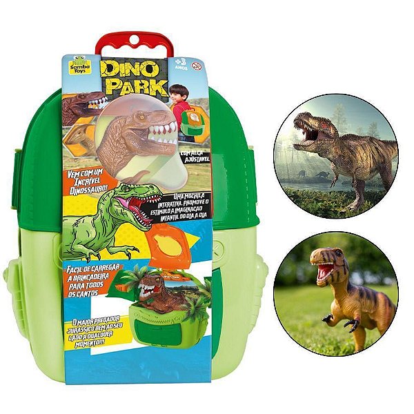 Mochila de Atividades Dinossauro Samba Toys