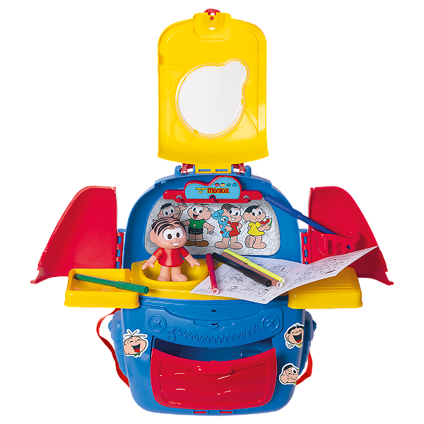Mochila De Atividades Turma Da Monica Samba Toys