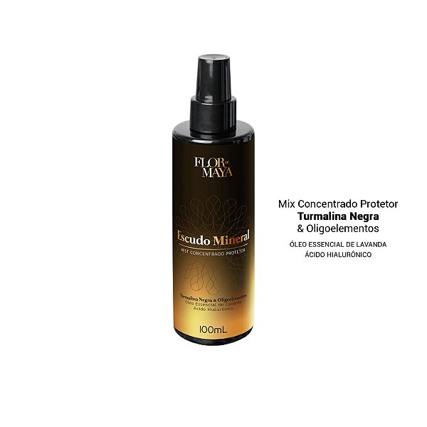 ESCUDO MINERAL FLOR DE MAYA - Turmalina Negra – Proteção 360 graus .