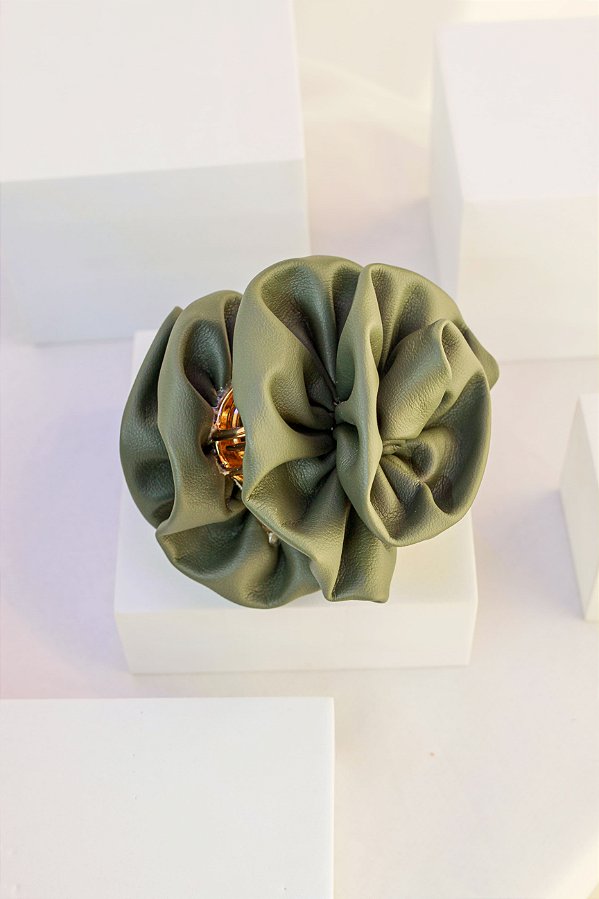 JC Piranha Flor Priscila Verde Musgo