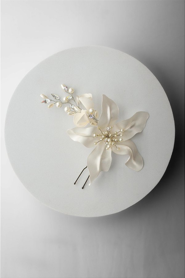 JC Grinalda Flor Bucol & Pérolas