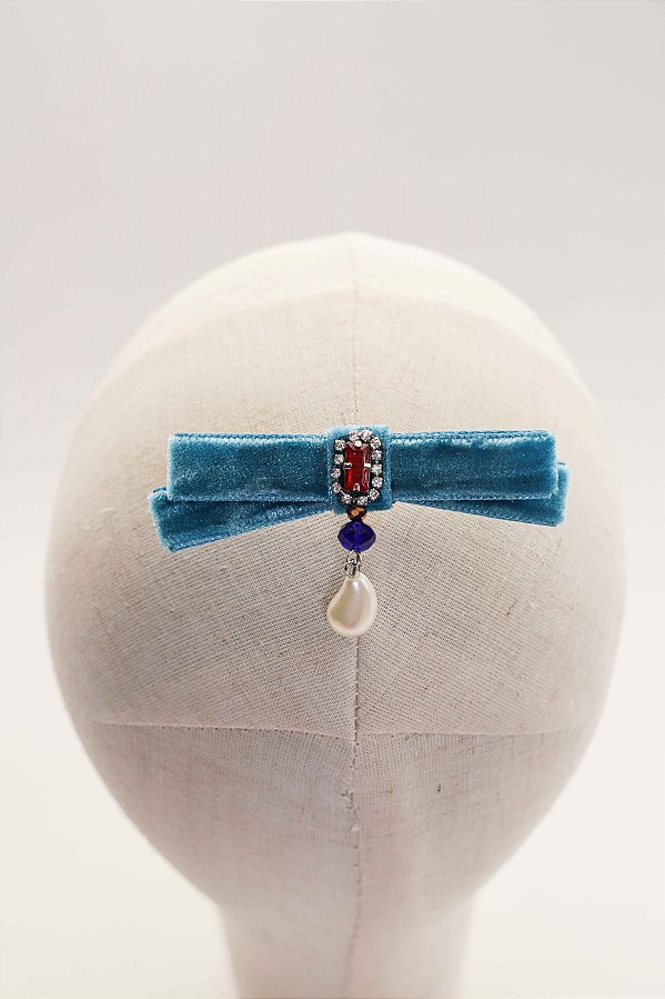 JC Laço Pingo de Luz — Petit Lúmina (Azul Turquesa)