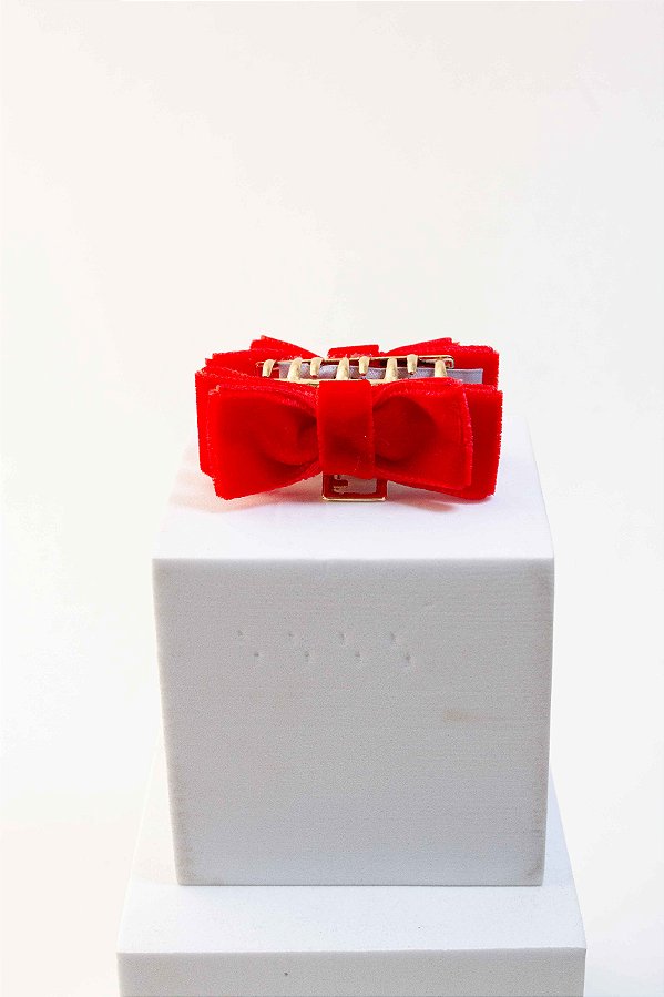 JC Mini Piranha Laço Vermelho