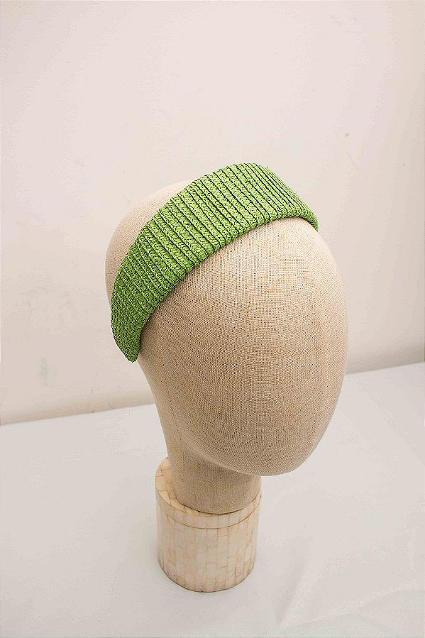 JC TIARA TRAMA LARGA VERDE