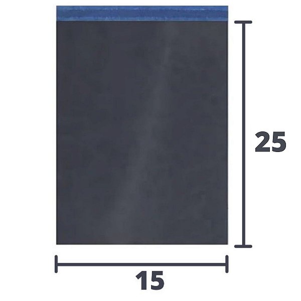 Envelopes Plástico De Segurança 15x25 Reciclado Para Encomendas