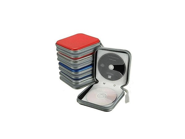 Porta CDs E DVds 40 compartimentos