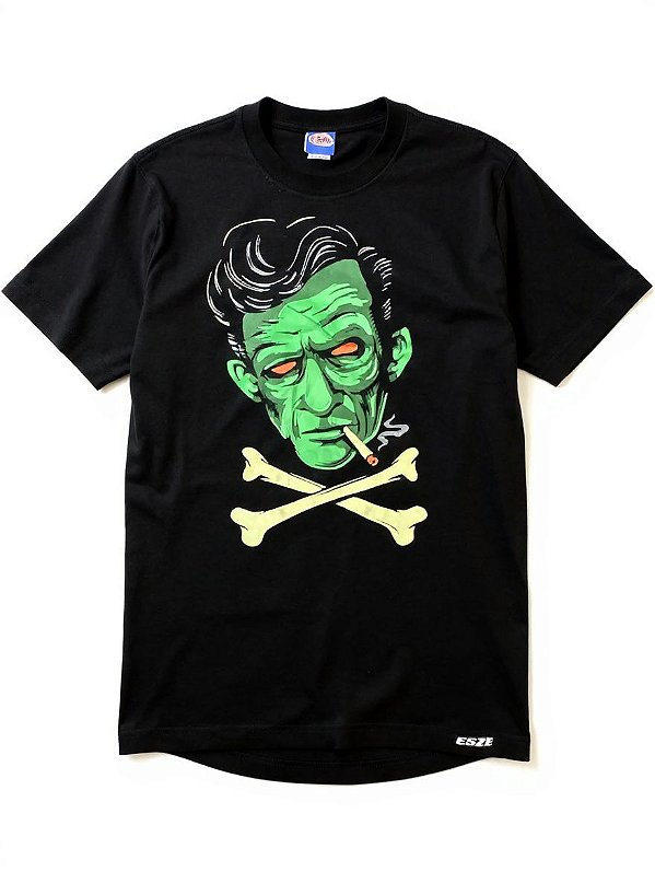 CAMISETA ESZE JHONNY CASH ZUMBI