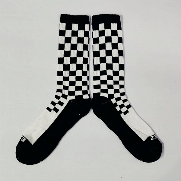 MEIA ESZE CANO ALTO QUADRICULADA PB