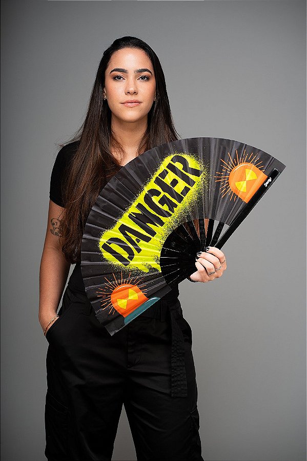 Leque Bambu Premium Danger