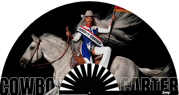 Leque Bambu Cowboy Carter