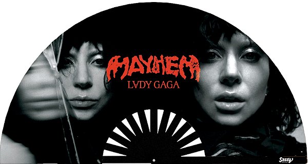 Leque Bambu Mayhem Lady Gaga