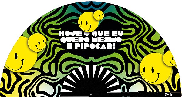 Leque Bambu Pipoca Brazilian