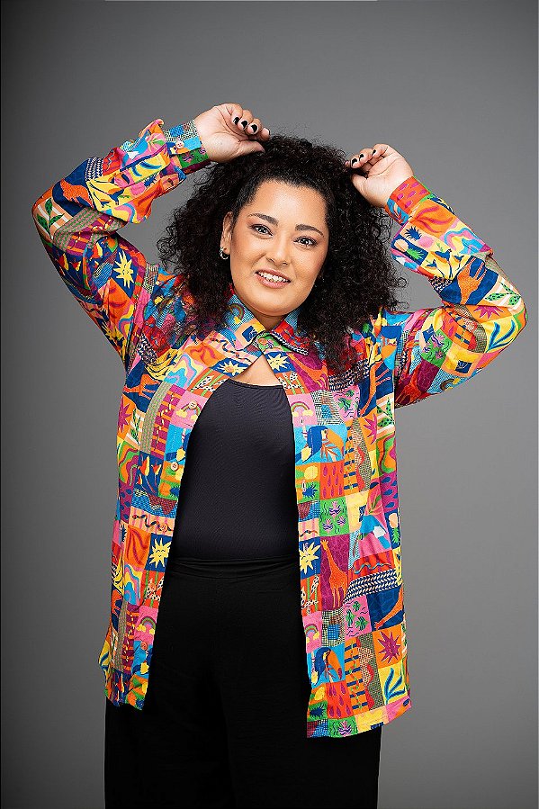 Camisa Sassy Tropicalia