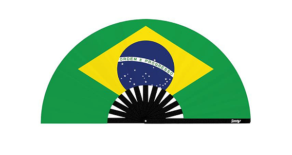 Leque Bambu Bandeira A/C
